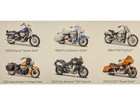 Harley-davidson Motorcycles 6 Piece Set Series 44 1 18 Diecast Models By Maisto