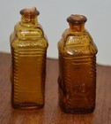 Vtg Mini Wheaton Glass Bottles  8  Vase Bitters Jug