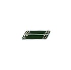 Stunning Vintage Green Bakelite   Rhinestone Art Deco Bar Brooch -  p 