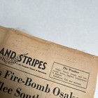 June 2 1945 Stars And Stripes Newspaper Vintage Wwii Military Memorabilia