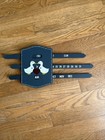 Blue Geese Perpetual Sliding Calendar Vintage Cottagecore