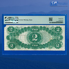Fr 57 1917  2 Two Dollars  bracelet Reverse  Legal Tender  Pmg Vf 25  03871