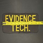 Police Embroidery Patch Evidence Tech 10 x 6  Lot Of 2 Patches
