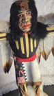 Johnny Bakabi Kachada Hopi Unmasked Eagle Kachina Feather Wing Katsina Signed
