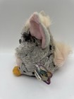 Tiger Electronics Furby Plush Toy Gray White Pink  70-800 1998 With Tag Read