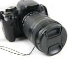 Center Pinch Lens Cap Cover For Camera Lens 49mm 55mm 58mm 67mm