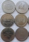 12 Vintage Casino Tokens  Las Vegas  Atlantic City And Sparks Nevada
