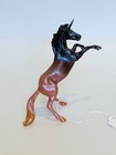 Peter Stone Horse Unicorn Day - Ooak Chip Grab Bag Rearing Purple Gradient Wow