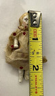 Antique German All Bisque Doll  280 Wire Jointed Dollhouse Miniature Dressed