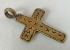 Rare Ancient Amulet Bronze Viking Artifact Authentic Old Pendant Cross Amazing