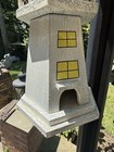 Vintage Wooden Decorative Lighthouse Wooden Candle Holder 