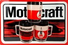 Motorcraft Vintage Coffee Mugs cups Insulated Circa 1979-1986