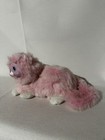 Vintage Kenner Kitty Check Up Plush Stuffed Animal Pink Cat Plastic Face 