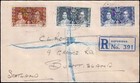 Gold Coast Registered Koforidua Cover To Scotland Mixed Values