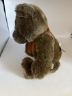 2008 Gund Brown Jointed Bear Red Sheer Bow 10   