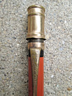 Antique Parker Mechanical Pencil Burnt Orange Brass Trim Duofold  As-is