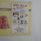 Vintage Betsy Mccall Wooden Paper Doll Set New Sealed Bethanny Farms 50s Style