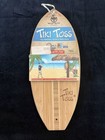 Tiki Toss Original Hook   Ring Game Bamboo Surfboard Set 2011 17  Years