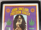 Gary Grimshaw   John Sinclair Rare  Authentic Signed  Freedom Rally  Poster
