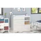 Timechee 47 2 w 5 Drawers Wooden Changing Table Dresser White 47 2 w