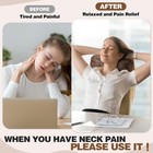 Neck Pillow Bone Shape Plush Adjustable Strap 1 Pc Recliner Car Travel Airplane