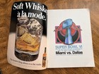 Vintage 1972 Super Bowl Vi Official Program Dallas Cowboys Vs Miami Dolphins Nm