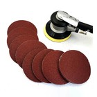 125mm Sanding Discs 5 Inch Sander Pads Dry Sandpaper 40-2000 Grit Hook Loop Red