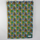 Handmade Noah s Ark Theme Baby Blanket Quilt 39  X 54 