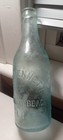 Antique Geo  george  Bennett Soda   Mineral Water Bottle Rockaway Beach Li