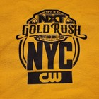 Wwe Nxt Gold Rush Nyc Hand Towel Yellow   Tna Aaa Evolve Cw Network 