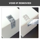 200pcs Security Warranty Void Qrcode Stickers With Serial Number Tamper Proof   