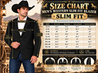 Men   s Premium Western Rodeo Cowboy Country Blazer Stretch Tuxedo Jacket Slim Fit