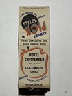 Matchbook Cover Albert Pick Hotel Chittenden Columbus Ohio Purple Cow Coffee