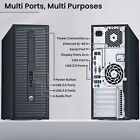 Hp G1 Tower Desktop Computer Pc I5-4th 8gb 500gb Hdd Built-in Wi-fi Windows 10