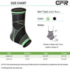 Ankle Support Brace Plantar Fasciitis Compression Sock Foot Sprains Pain Sleeves