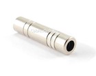 Silver 1 4  Mono Female Solder Type Inline Jack Connector  Cablesonline Cn-029
