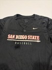 Game Worn Used San Diego State Aztecs Baseball Jersey 2019  8 Casey Schmitt Lge