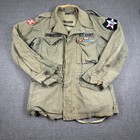 Rare Us Army Korean War M-1951 Field Jacket Hand-painted Back Jannaccio 1st Cav