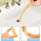 3 Drain Snake Hair Clog Remover Hand Crank Drain Auger Toilet Sink Cleaning Tool