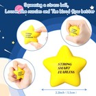 Chalyna 30 Pieces Motivational Star Stress Ball Quote Relief Ball  2 2 Inch