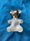 Vintage Avon Teddy Bear Decanter   Fuzzy Bear - Empty