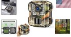 24mp Mini Trail Camera  1080p Hd Video   Ir Night Vision For Wildlife Monitoring
