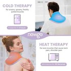 Hot cold Neck Wrap Reusable Pain Relief For Swelling  Sprains  Therapy