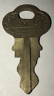 Vintage Chicago Lock Co Brass Key  am4 For Bulk Peanut Gumball Vending Machine