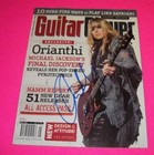 Orianthi Michael Jackson Signed Guitar Player Magazine  exact Proof 