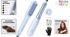 Pro Steam Hair Straightener Brush  3 In 1 Straightening Brush  Steam Reduces    