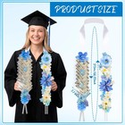 Graduation Money Lei Class Of 2026 - Graduation Ribbon Lei With Secure Cash Pock