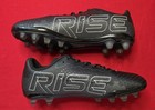 Nib Ida Womens Black Rise Club Fg ag Soccer Cleats Size-8