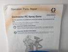Graco Bluemax Ii Airless Sprayer Hose 1 4  X 50ft   Whip Hose 3 16  X 4 5ft New 