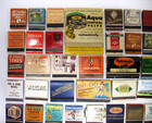 47 Vintage Miscellaneous California Front Strike Match Books